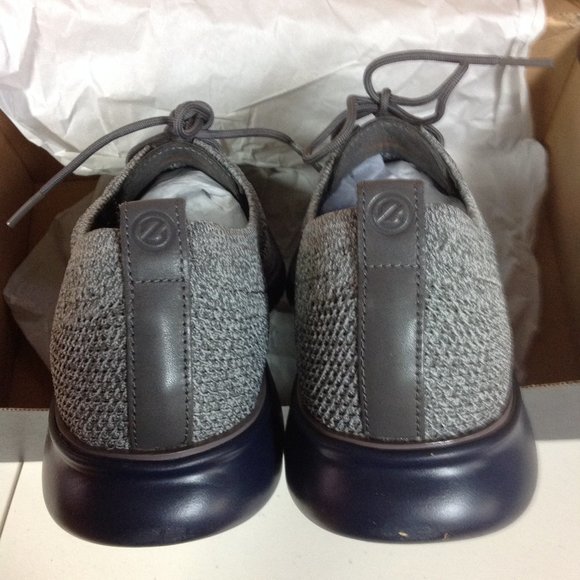 Cole Haan Men's 2.Zerogrand Gray Stitchlite Oxford Shoes - 11.5M - New in Box - Picture 4 of 10